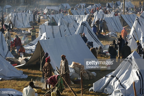Getty Images Red Cross IDP Camp in Eldoret
